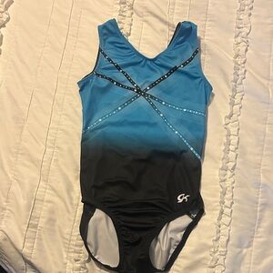 GK Kids One Piece in Teal and Black